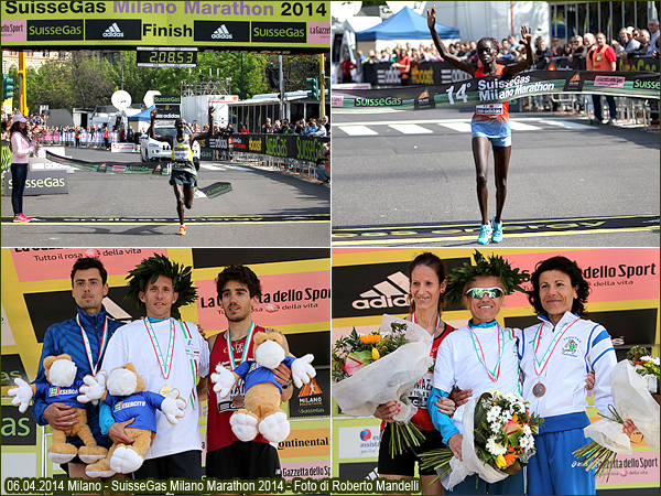 Milano Marathon 2014 D-Goffi C-Gelsomino foto Roberto Mandelli
