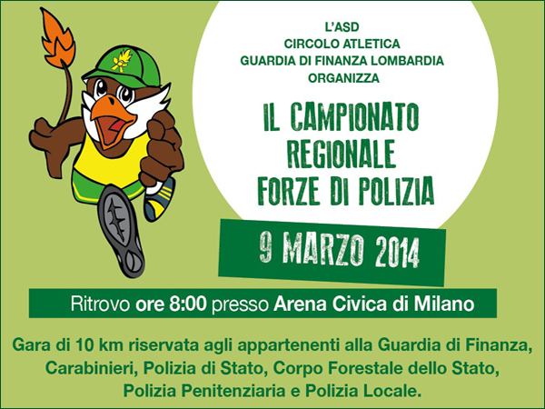 Milano Trofeo Sempione 2014 Campionato Forze di Polizia