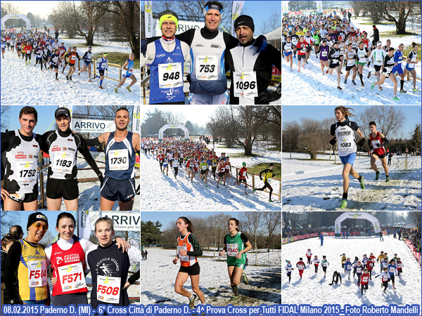 Paderno Dugnano Cross x Tutti 2015 collage1 foto Roberto Mandelli