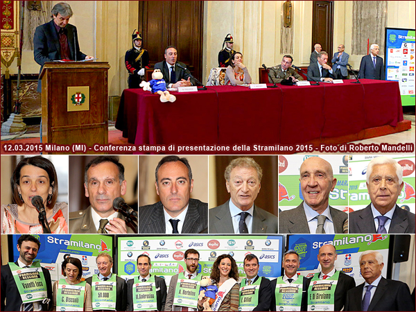 Milano Conferenza Stramilano 2015 foto Roberto Mandelli