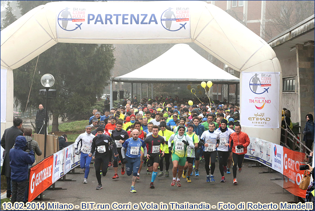 Milano BIT run 2016 partenza foto Roberto Mandelli 