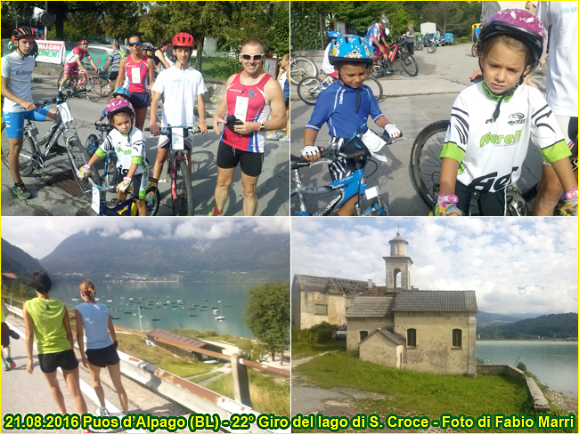 Puos d Alpago Giro del lago di S.Croce 2016 foto Fabio Marri