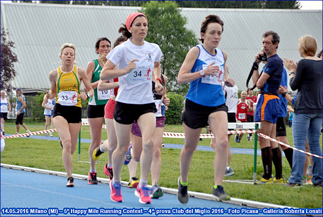 Milano Happy Mile Running Contest 4a prova Club del Miglio 2016