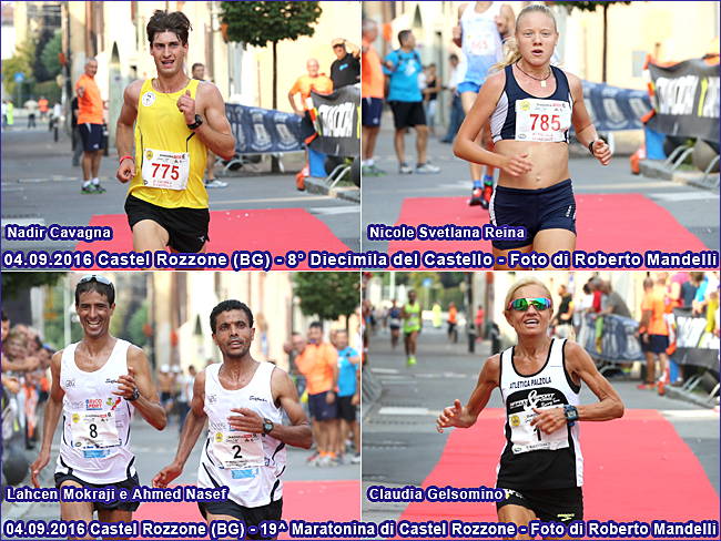 Castel Rozzone Maratonina 2016 collage foto Roberto Mandelli Copia