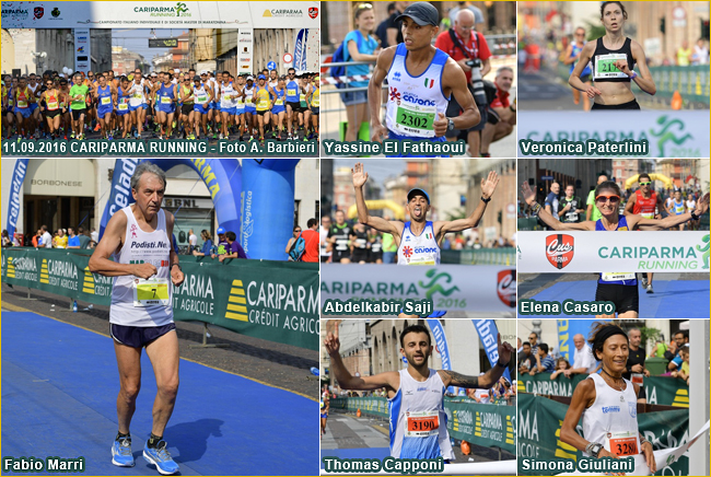 Parma Cariparma Running 2016 collage b