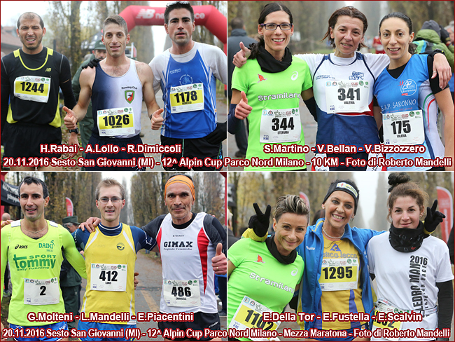 SestoS.Giovanni 12a Alpin Cup Parco Nord Milano collage foto Roberto Mandelli