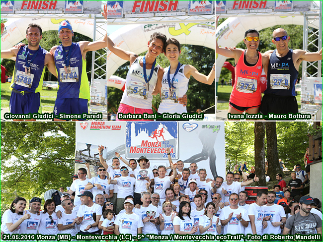 Monza Montevecchia 2016 collage foto Roberto Mandelli