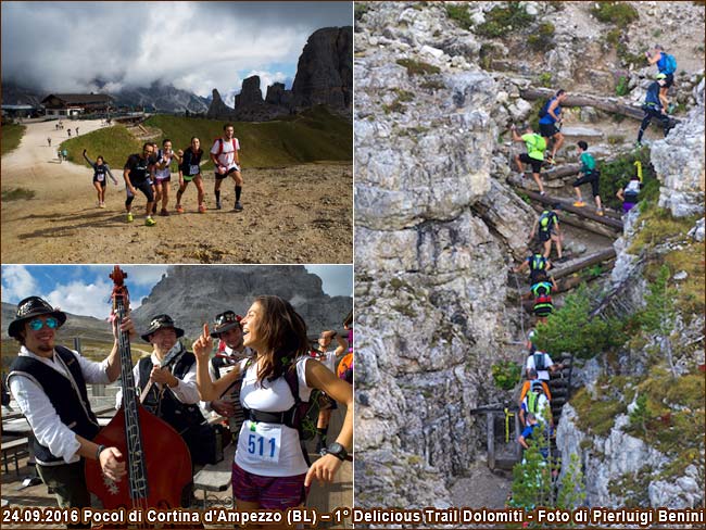 Pocol di Cortina d Ampezzo Delicious Trail Dolomiti 2016