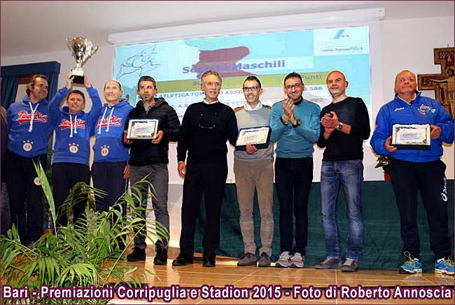 Bari Premiazioni Corripuglia e Stadion 2015 
