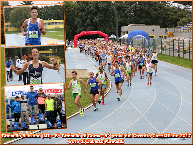 Cinisello di Corsa Circuito CorriMilano 2017 a foto Roberto Mandelli