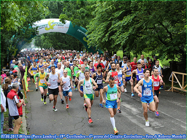 Milano Corrilambro Corrimilano 2017 partenza foto Roberto Mandelli