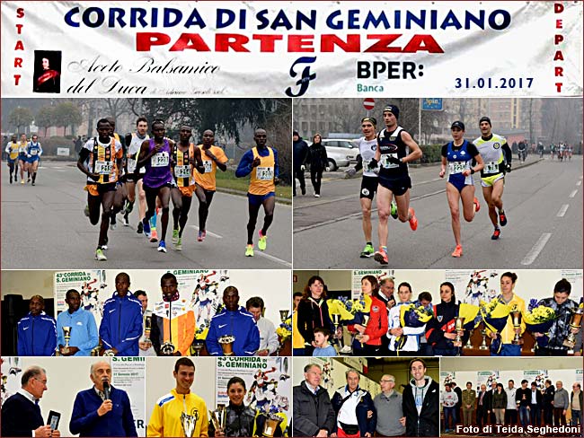 Modena Corrida di San Geminiano 31.01.2017 