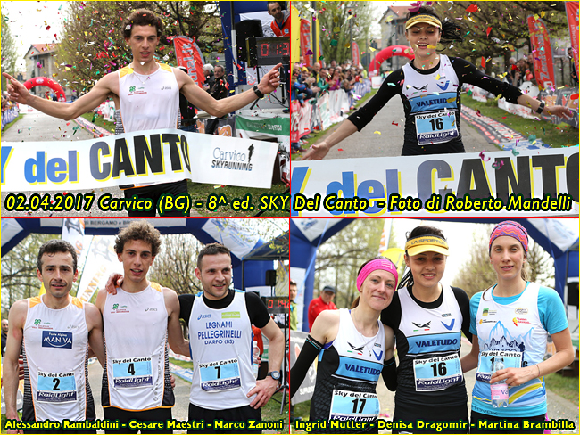 Carvico 8a SKY Del Canto collage foto Roberto Mandelli 