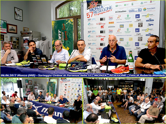 Monza Resegone 2017 Sorteggio