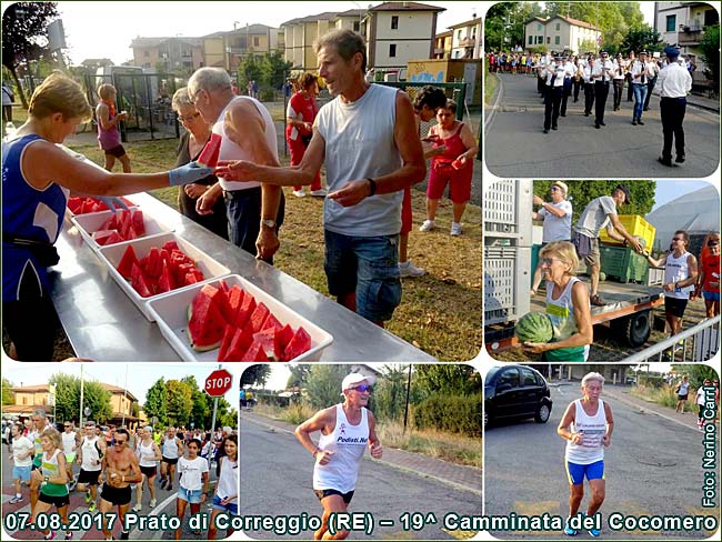 Prato di Correggio Camminata del Cocomero 2017 a