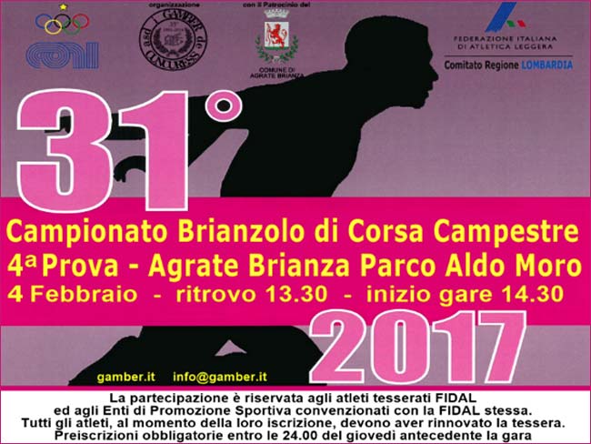 Brianzolo Agrate Gamber de Cuncuress 2017 volantino