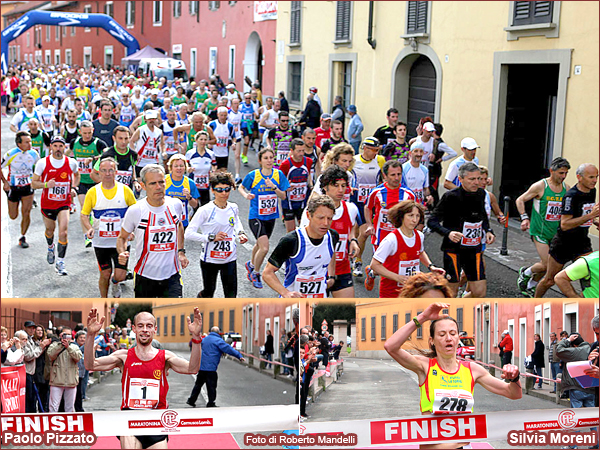 Cernusco L Maratonina 2013 collage foto Roberto Mandelli