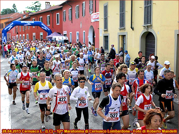 Cernusco L Maratonina di Cernusco Lombardone 2013 foto Roberto Mandelli