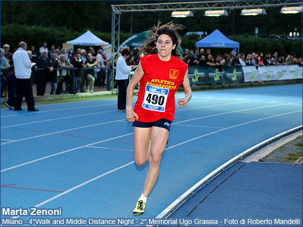 Marta Zenoni Milano Walk and Middle Distance foto Roberto Mandelli