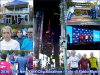 TCS New York City Marathon 2016: diario giorno per giorno New York Marathon 2016 collage a foto Fabio Marri